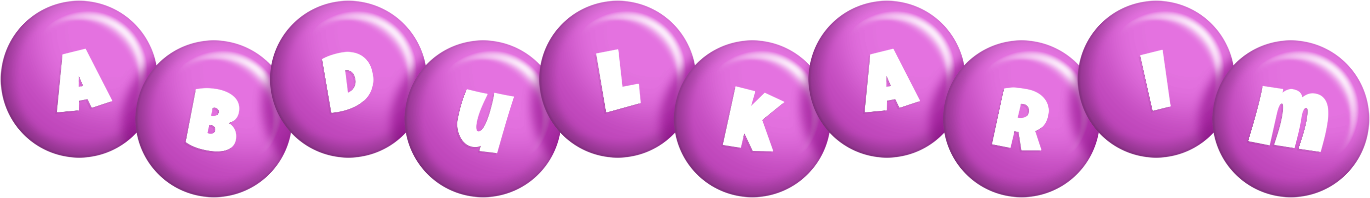 Abdulkarim candy-purple logo