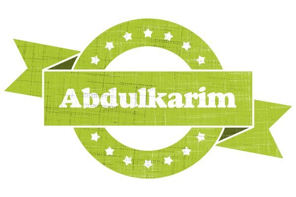 Abdulkarim change logo