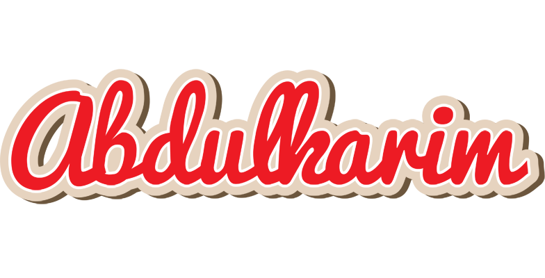 Abdulkarim chocolate logo