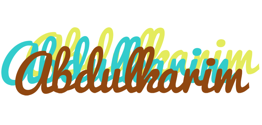 Abdulkarim cupcake logo