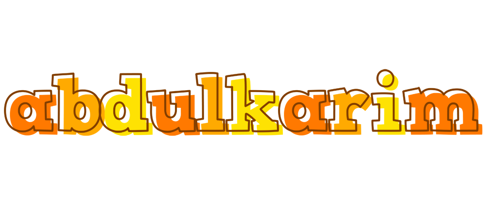 Abdulkarim desert logo