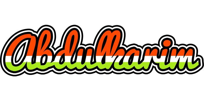 Abdulkarim exotic logo