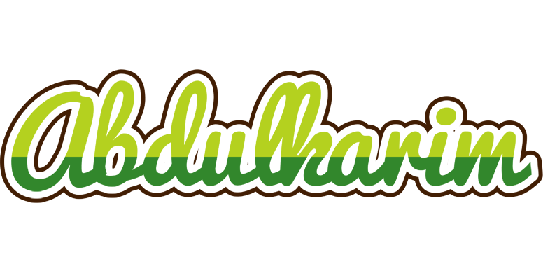 Abdulkarim golfing logo