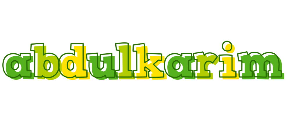 Abdulkarim juice logo