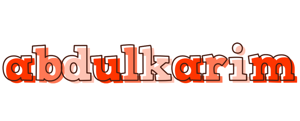 Abdulkarim paint logo