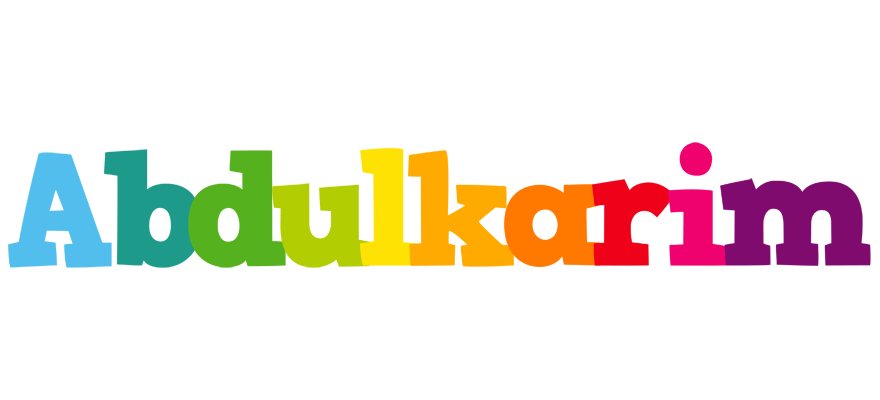 Abdulkarim rainbows logo
