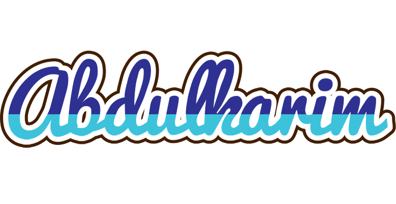 Abdulkarim raining logo