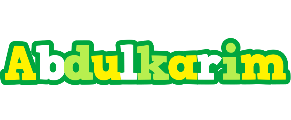 Abdulkarim soccer logo