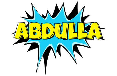 Abdulla amazing logo