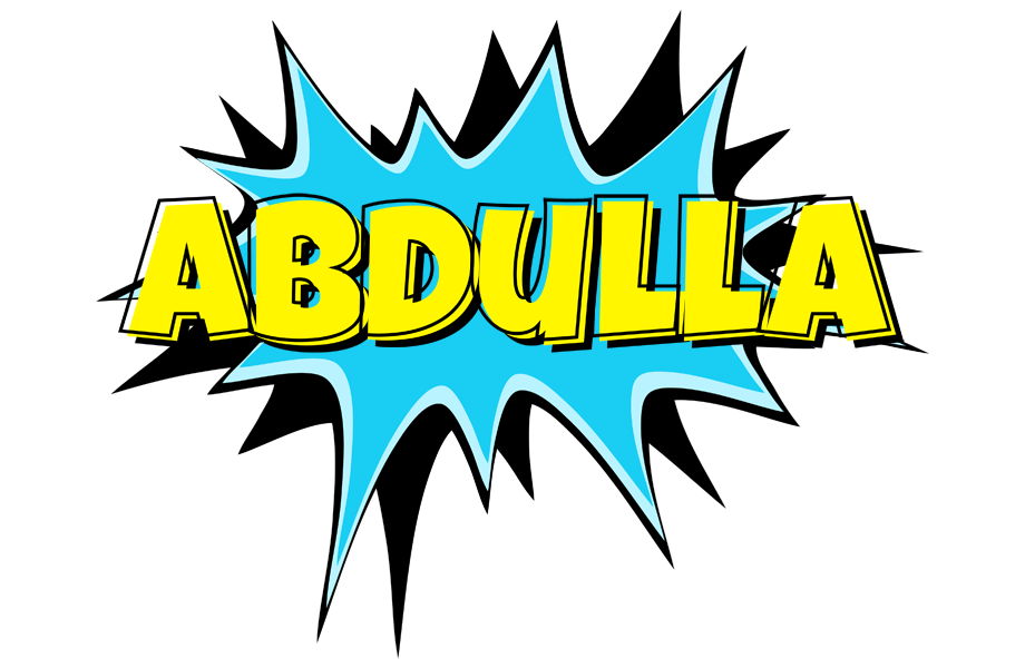 Abdulla amazing logo