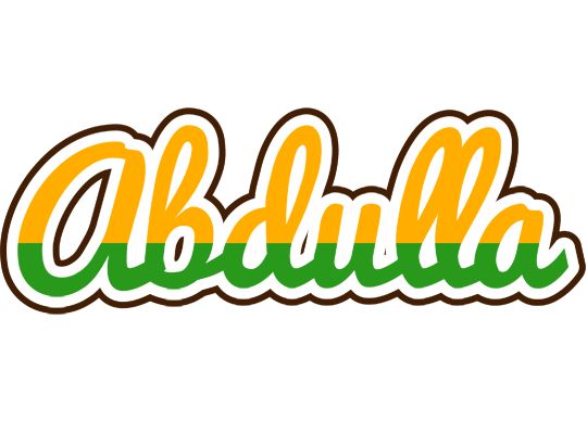 Abdulla banana logo