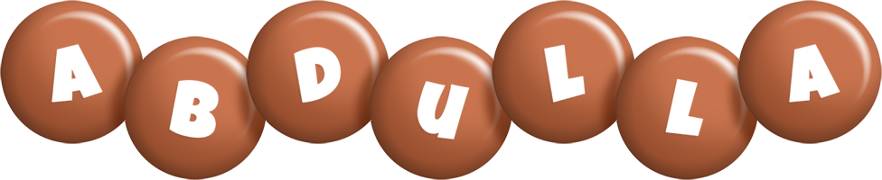 Abdulla candy-brown logo