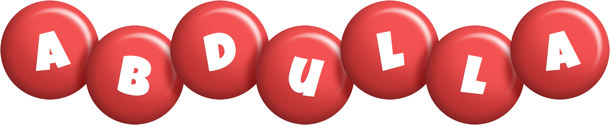 Abdulla candy-red logo