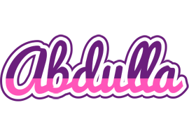 Abdulla cheerful logo