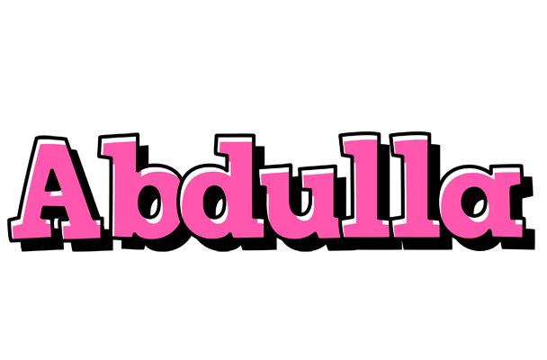 Abdulla girlish logo