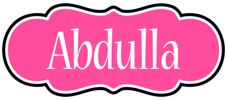 Abdulla invitation logo