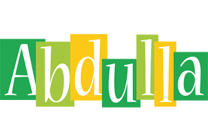 Abdulla lemonade logo