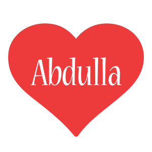 Abdulla love logo