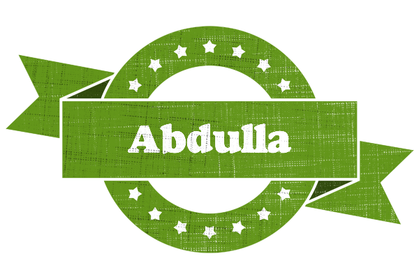 Abdulla natural logo