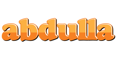 Abdulla orange logo