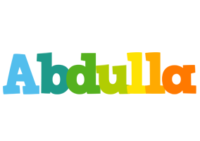 Abdulla rainbows logo