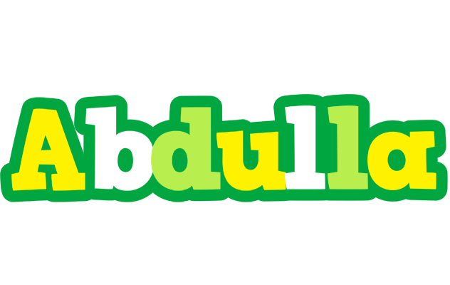 Abdulla soccer logo