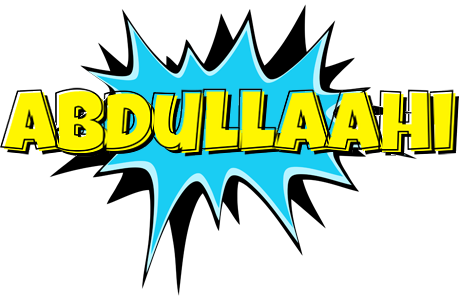 Abdullaahi amazing logo