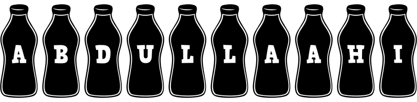 Abdullaahi bottle logo