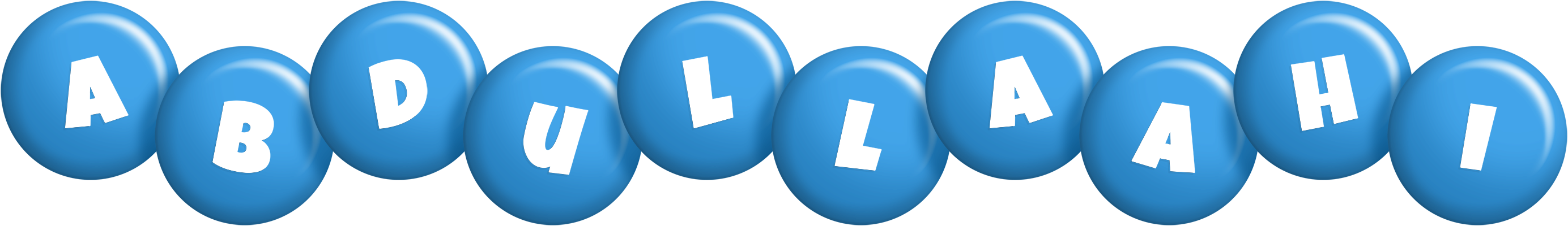 Abdullaahi candy-blue logo