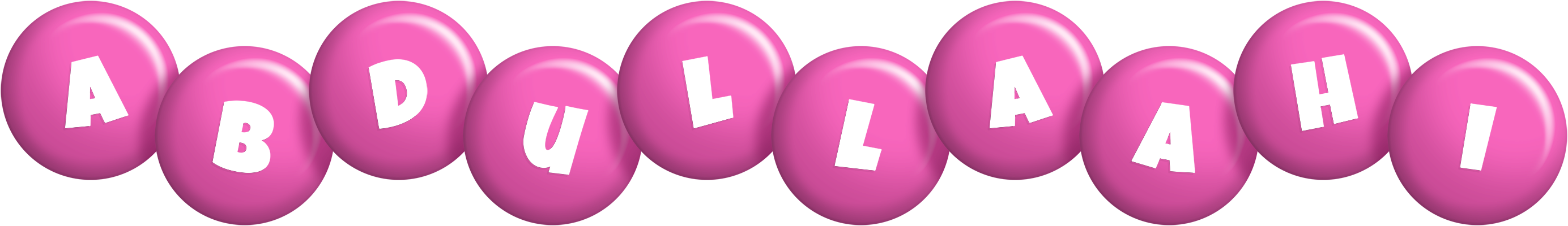 Abdullaahi candy-pink logo