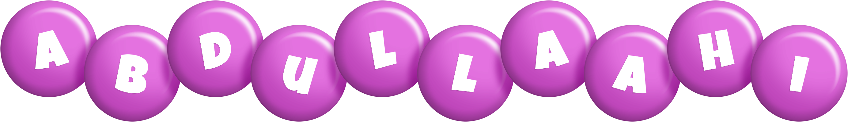 Abdullaahi candy-purple logo