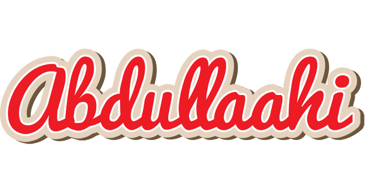 Abdullaahi chocolate logo