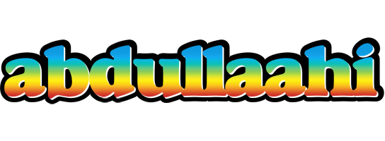 Abdullaahi color logo