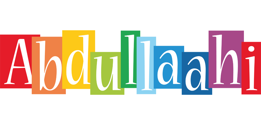 Abdullaahi colors logo