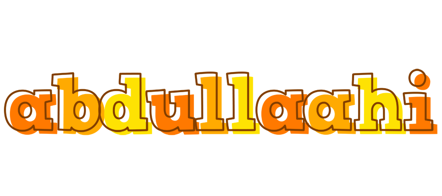 Abdullaahi desert logo