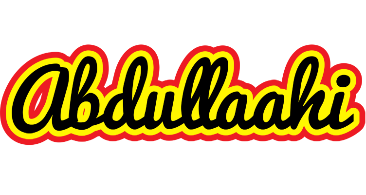 Abdullaahi flaming logo