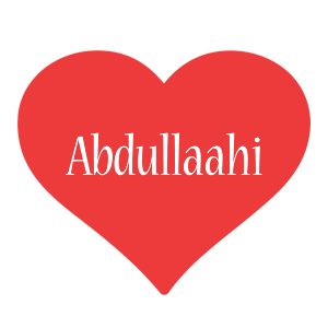 Abdullaahi love logo