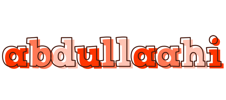 Abdullaahi paint logo