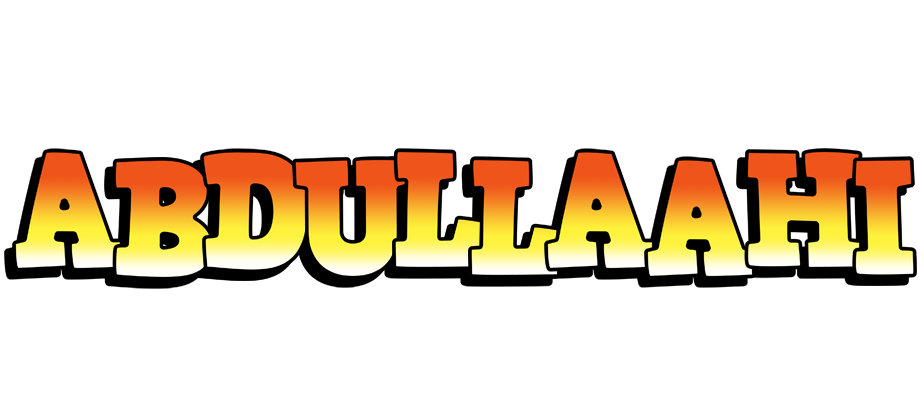 Abdullaahi sunset logo