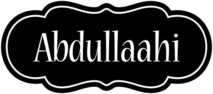 Abdullaahi welcome logo