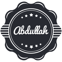 Abdullah badge logo