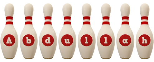 Abdullah bowling-pin logo