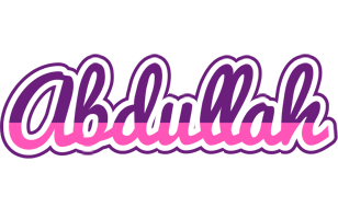 Abdullah cheerful logo