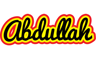 Abdullah flaming logo