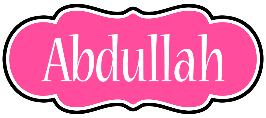Abdullah invitation logo