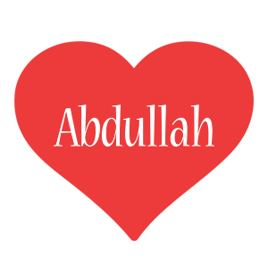 Abdullah love logo