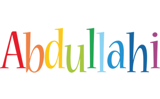 Abdullahi birthday logo