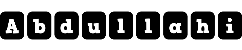 Abdullahi box logo