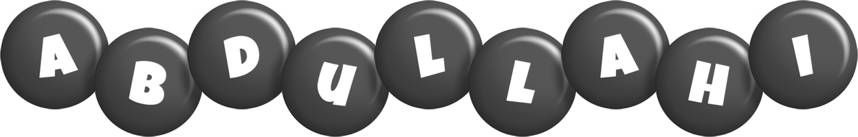 Abdullahi candy-black logo