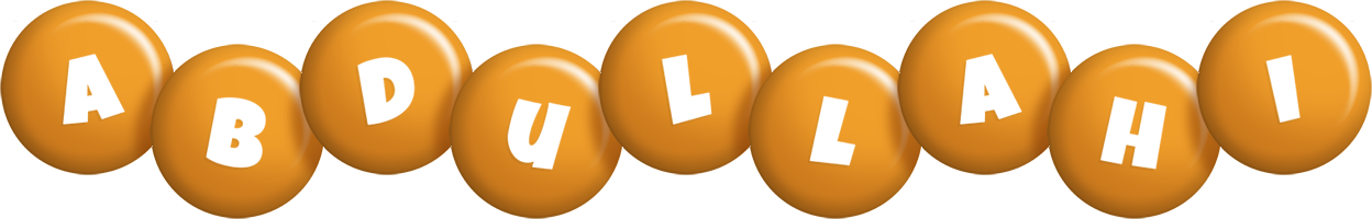 Abdullahi candy-orange logo